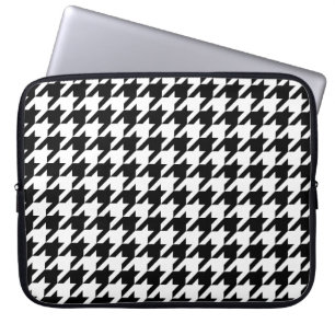 Klassisk houndstooth mönster Dogstooth checkdesign Laptop Fodral