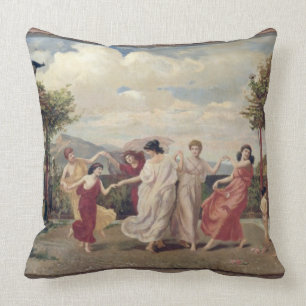 Klassisk Idyll (olja på kanfas) Kudde