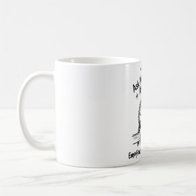 Klassisk Illermugg Rolig Excentrisk Kaffemugg (Vänster)