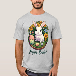 Klassisk illustration av påskharen. Glad påsk! T Shirt