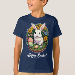 Klassisk illustration av påskharen. Glad påsk! T Shirt