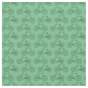 Klassisk illustrerad cyklistcykel ANPASSNINGSBAR B Tyg