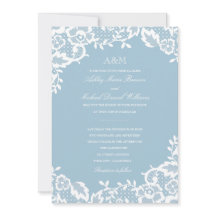 Klassisk inbjudan till Snöre-bröllop