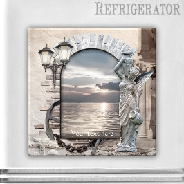 Klassisk italiensk Nautical Art Magnet