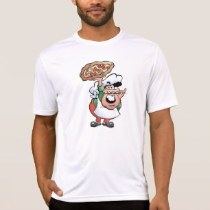 Klassisk italiensk pizzakocktecknad serie tröja
