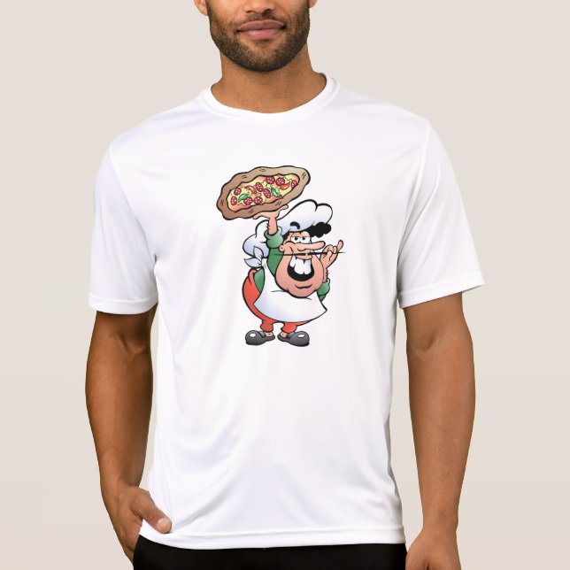 Klassisk italiensk pizzakocktecknad serie tröja (Framsida)