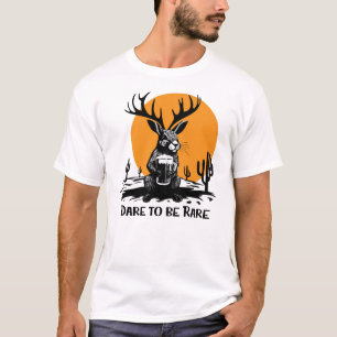 Klassisk Jack-a-lope-datafil ska vara Sällsynt Ess T Shirt