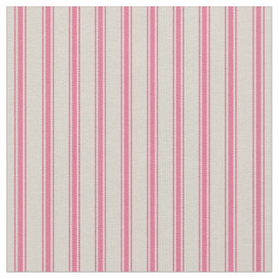Klassisk jakt på Beige och Rosa Rand Tyg