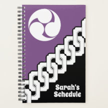 Klassisk japansk Mönster & Mitsudomoe-Vapensköld