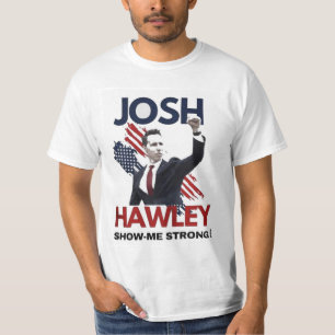 Klassisk josh hawley t shirt