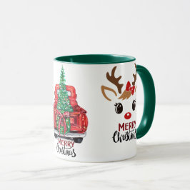 Klassisk jul Pickupa Mugg