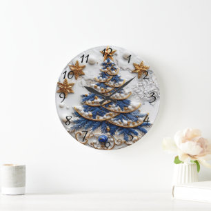 Klassisk juldesign i Julgran Stor Klocka
