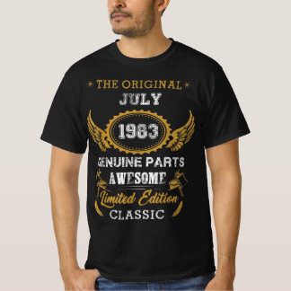 Klassisk juli 1983 Skeppsgåvor, 1983 Hap T Shirt