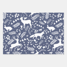 Klassisk julinsvällning Pappert plattformat Lakan