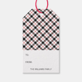 Klassisk julklapp Glad helg Gift-Märkre Presentetikett