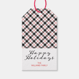 Klassisk julklapp Glad helg Gift-Märkre Presentetikett