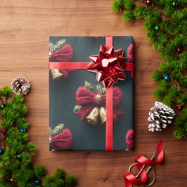 Klassisk julklapp Papper | Elegant Ho Presentpapper (Julgåva)