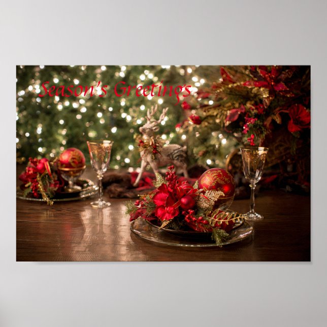 Klassisk julkonst poster (Framsidan)