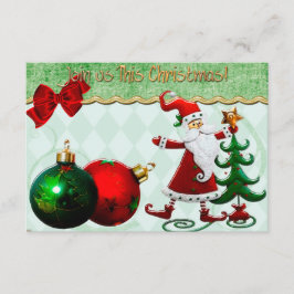 Klassisk julmiddag Inbjudan