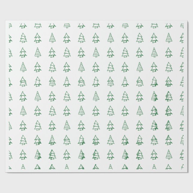 Klassisk julstämning   presentpapper (Platt)