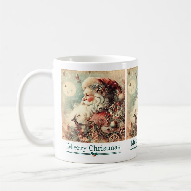 Klassisk jultomten Mugg (Vänster)