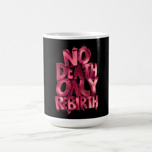 Klassisk kaffemugg Nodeath Only Rebirth Rosa Duo (Center)