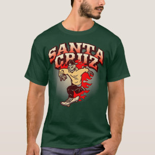 Klassisk Kaliforniens Skater Santa Cruz T Shirt
