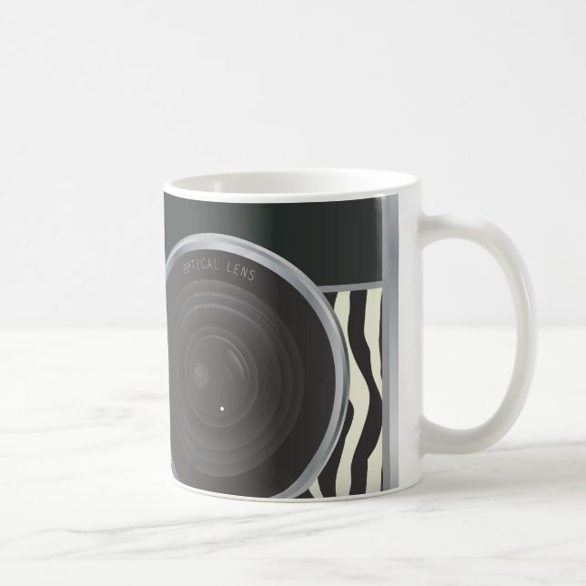 Klassisk kamera kaffemugg (Höger)