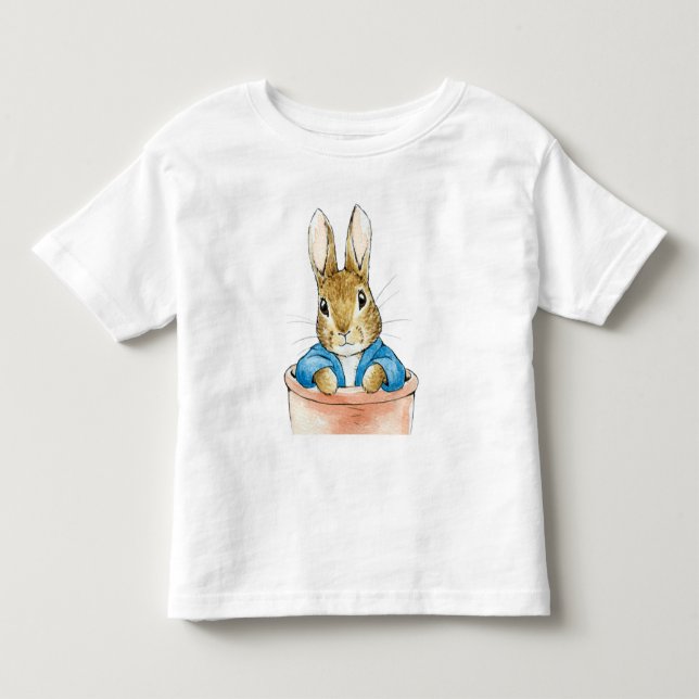 Klassisk kanin blå jacka t shirt (Framsida)