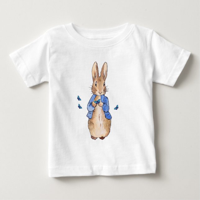 Klassisk kanin blå jacka t shirt (Framsida)