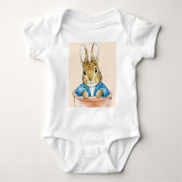 Klassisk kanin blå jacka t shirt