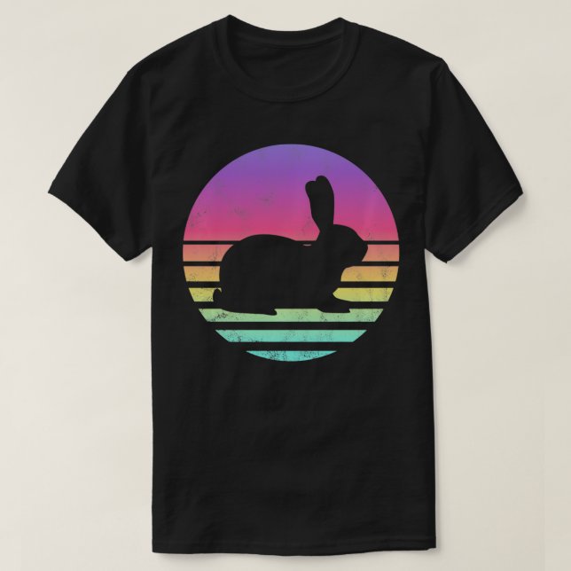 Klassisk kanin Gift Graphic Pullover T Shirt (Design framsida)