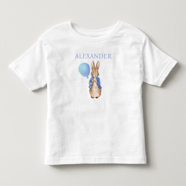 Klassisk kanin i blå jacka t shirt (Framsida)