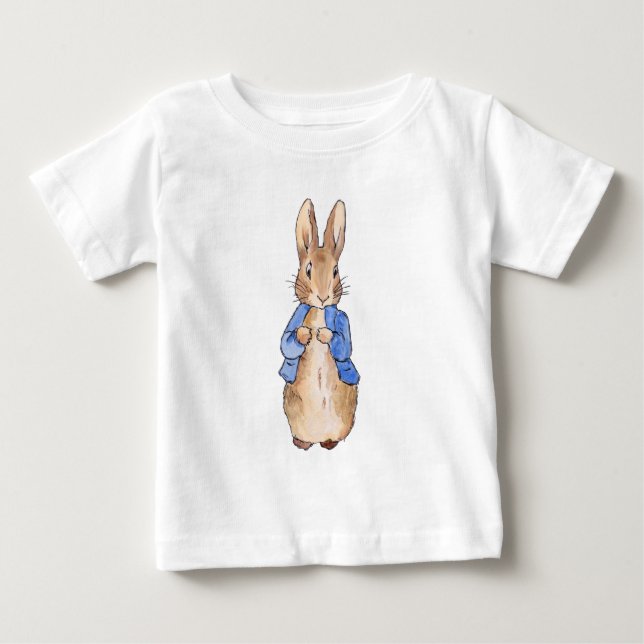 Klassisk kanin i blå jacka t shirt (Framsida)