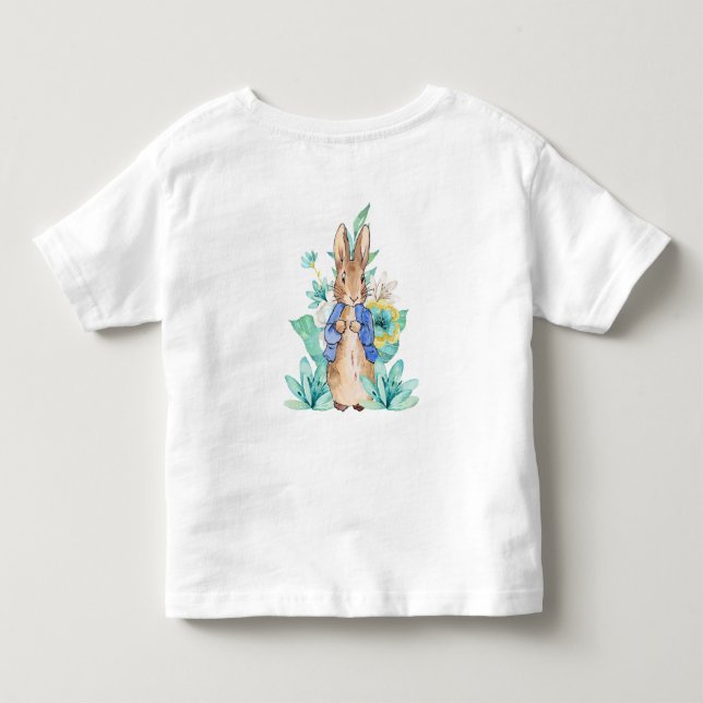Klassisk kanin i blå jacka t shirt (Baksida)