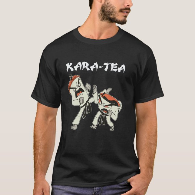 Klassisk karate Kara-Tea T Shirt (Framsida)