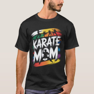 Klassisk karate-mamma mors dag 8 t shirt