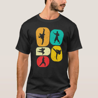 Klassisk Karate Vintage Retro Kampsportstränare Fi T Shirt
