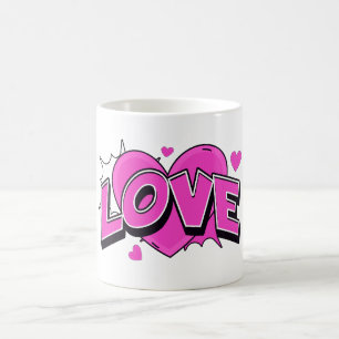 Klassisk KÄRLEK-mugg Kaffemugg