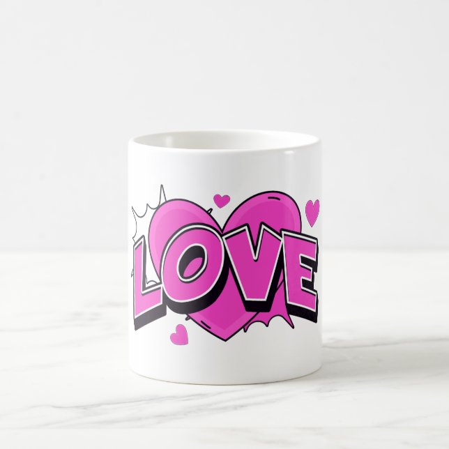 Klassisk KÄRLEK-mugg Kaffemugg (Center)