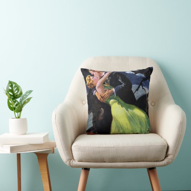 Klassisk Kärlek och Romantik, Romantisk Kyss Kudde (Stol)