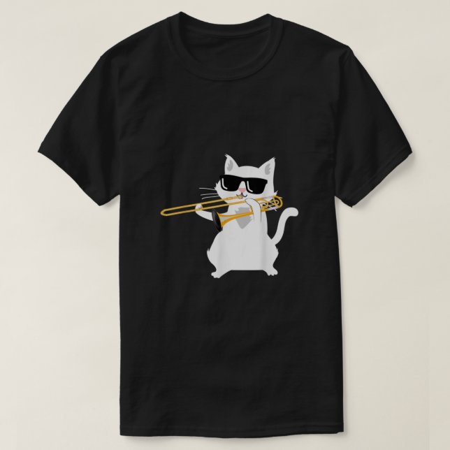 Klassisk kattuppspelning t shirt (Design framsida)