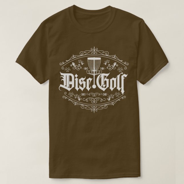 Klassisk kedja av skivgolf t shirt (Design framsida)