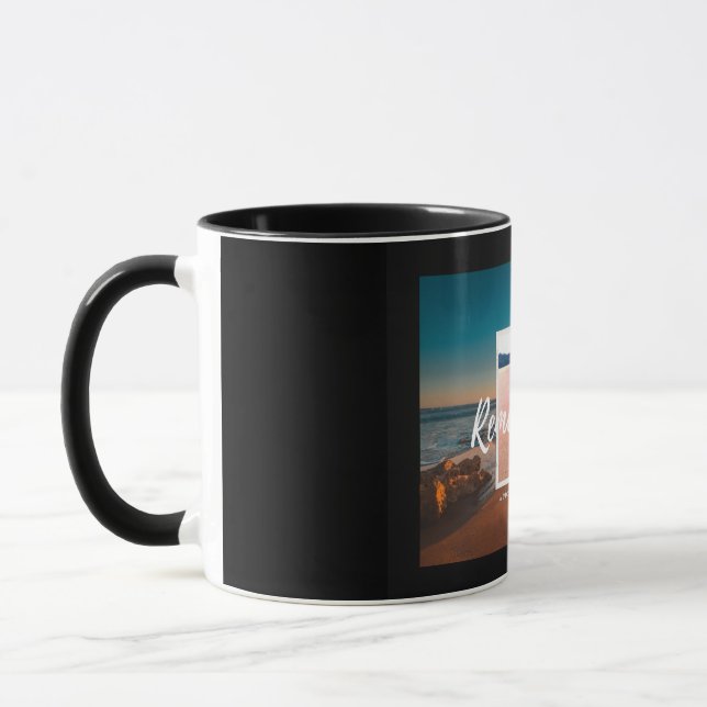 Klassisk keramisk kaffemugg" "Anpassningsbar fotom Mugg (Vänster)