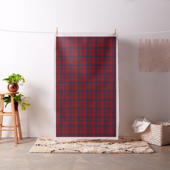 Klassisk Klan MacDougall Tartan Play Fabric Tyg (In Situ)