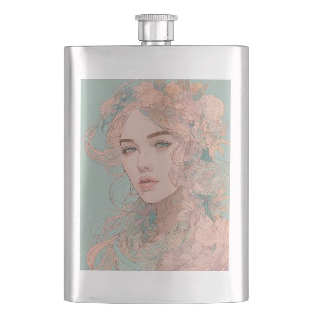 Klassisk kolv fickplunta (Framsidan)