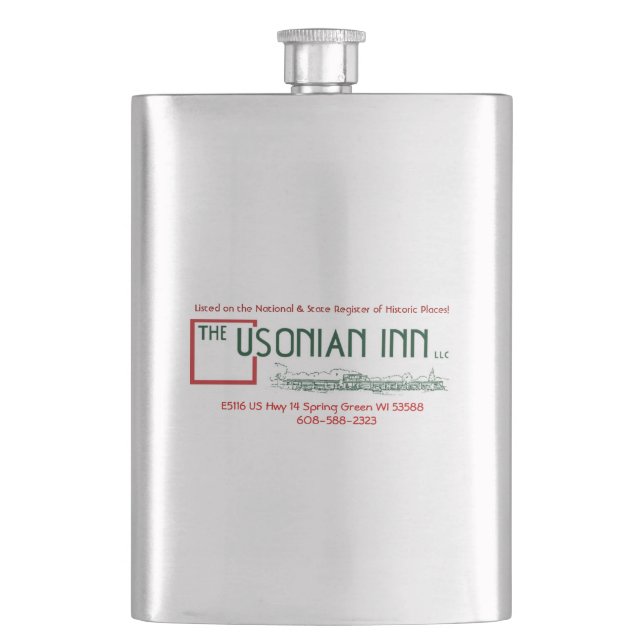 Klassisk kolv fickplunta (Framsidan)