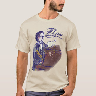 Klassisk kompositör Chopin Piano Konst Vintage T Shirt