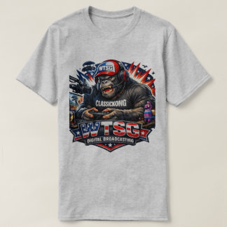 Klassisk Kong WTSG Digital Broadcasting Tee