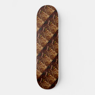 Klassisk konst mini skateboard bräda 18,5 cm